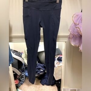 Navy blue Athleta Girl Leggings